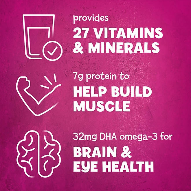 PediaSure Grow and Gain Nutrition Shake for Kids, Strawberry, 8 fl. oz., 24 pk. - Image 5