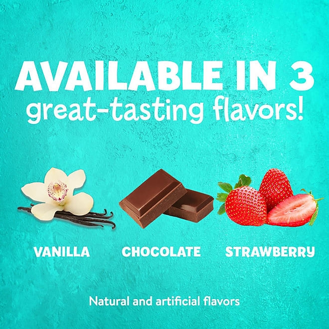 PediaSure Grow and Gain Nutrition Shake for Kids, Strawberry, 8 fl. oz., 24 pk. - Image 9