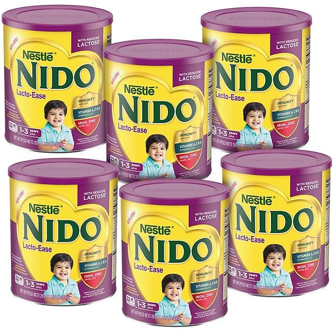 Nestle NIDO Lacto-Ease Toddler Formula 1.76 lb., 6 pk. - Image 2