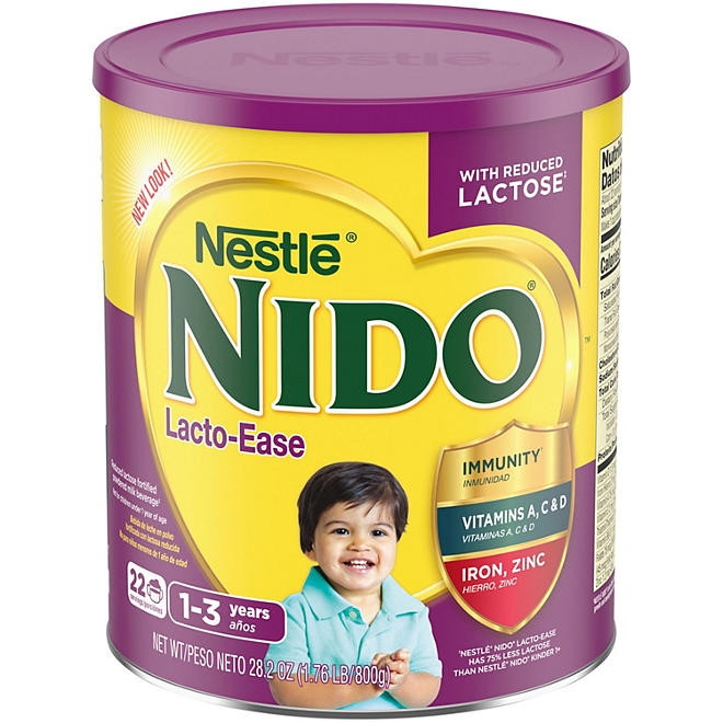 Nestle NIDO Lacto-Ease Toddler Formula 1.76 lb., 6 pk. - Image 3
