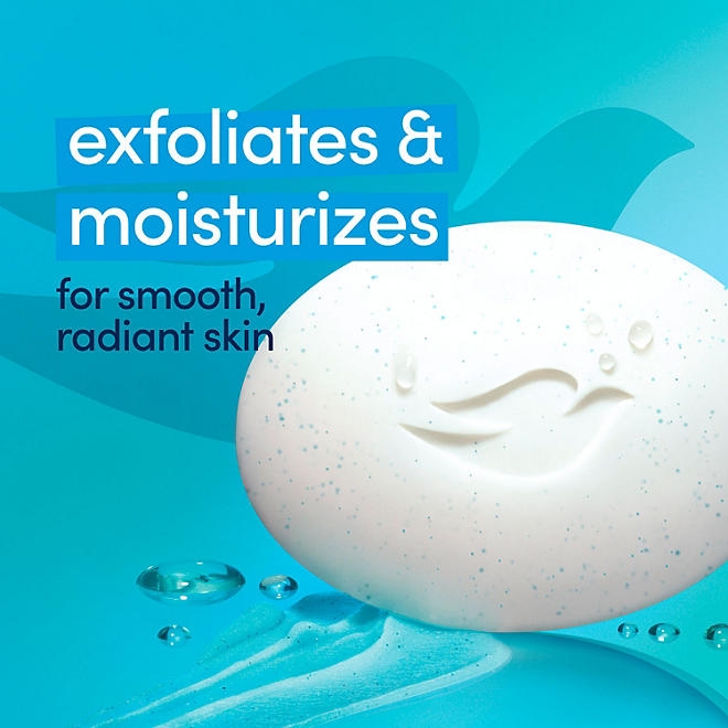 Dove Gentle Exfoliating Bar Soap, 3.75 oz., 16 ct. - Image 5