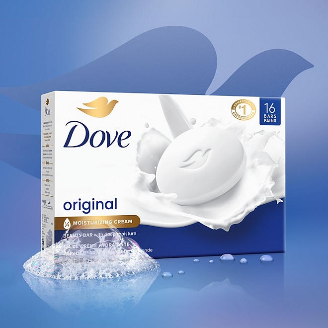 Dove Beauty Bar Soap, Original White, 3.75 oz., 16 ct. - Image 9