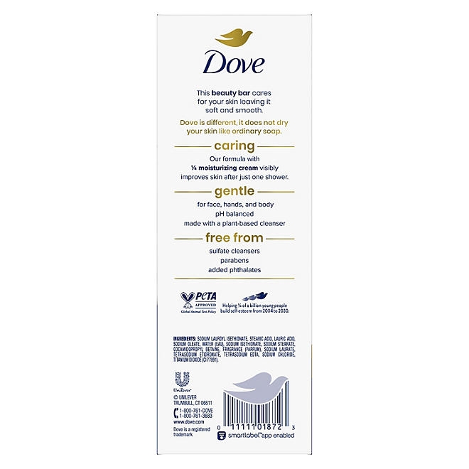 Dove Beauty Bar Soap, Original White, 3.75 oz., 16 ct. - Image 10