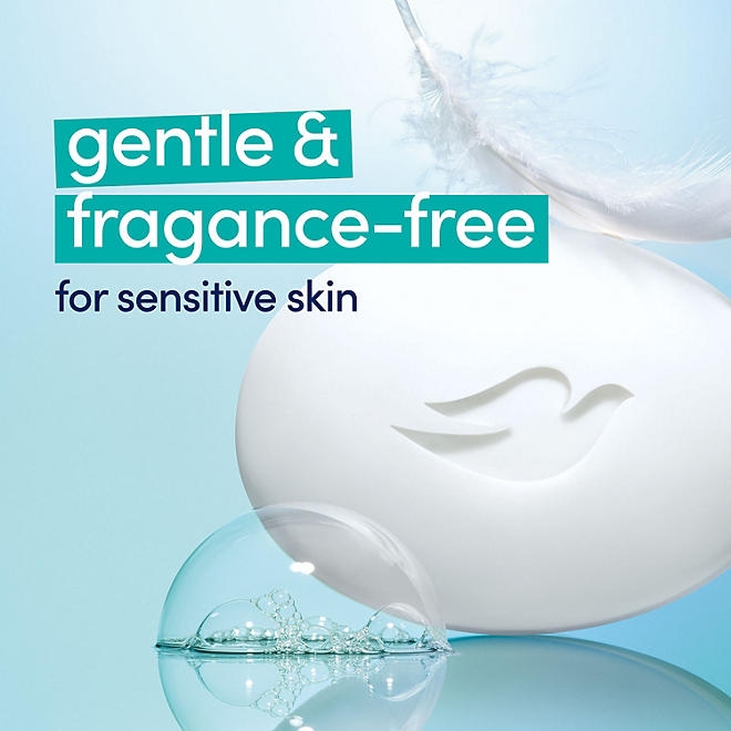 Dove Beauty Bar Soap, Sensitive Skin, 3.75 oz., 16 ct. - Image 5