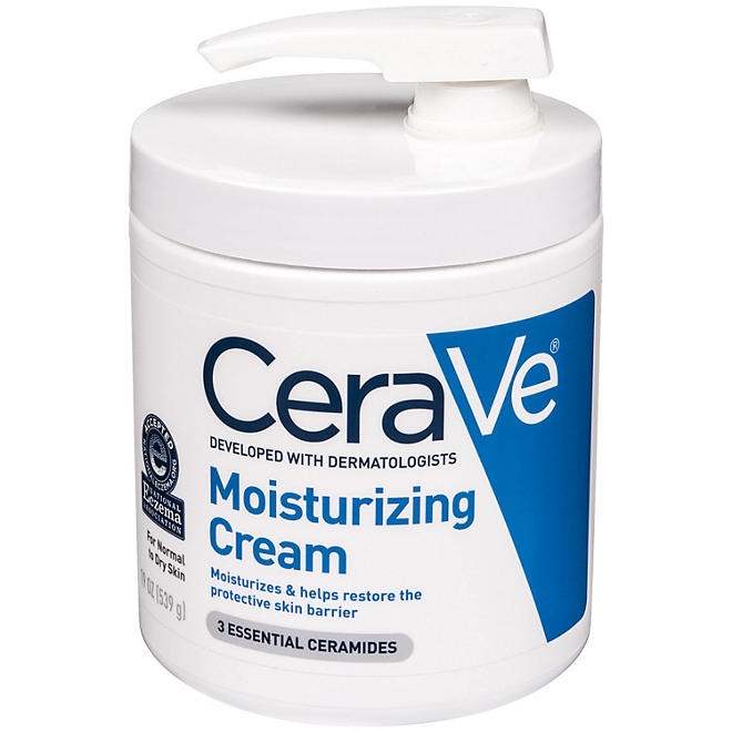 CeraVe Daily Moisturizing Cream with Pump, 19 oz. - Image 2