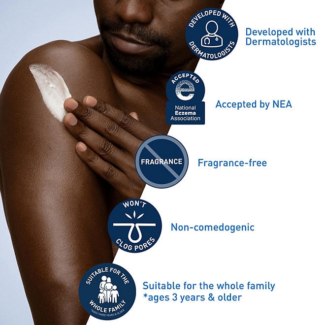 CeraVe Daily Moisturizing Cream with Pump, 19 oz. - Image 6