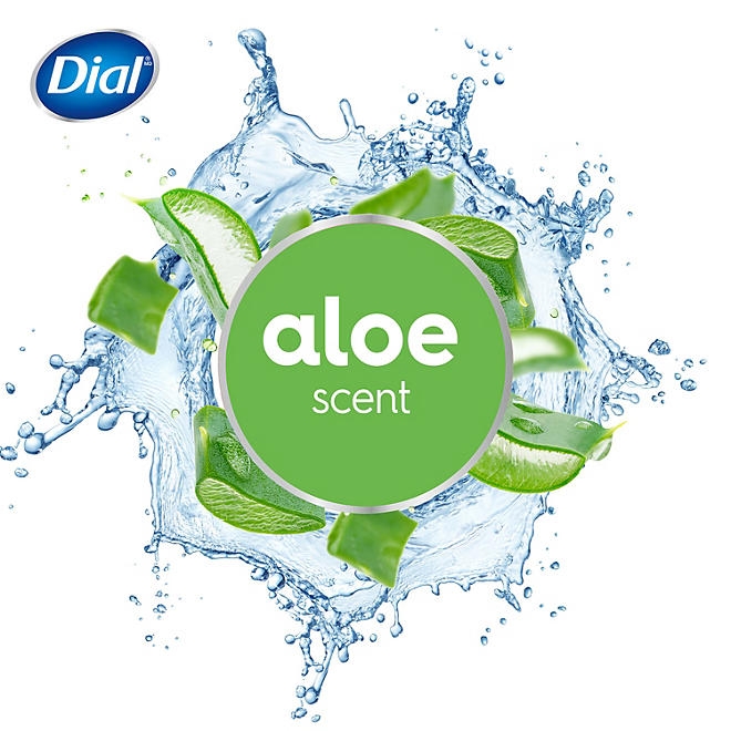 Dial Antibacterial Bar Soap, Aloe Scent, 4 oz., 16 ct. - Image 9