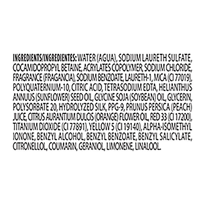 Caress Daily Silk Hydrating Body Wash, White Peach & Orange Blossom, 30 fl. oz., 2 pk. - Image 5