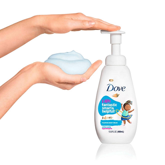 Dove Kids Care Foaming Body Wash, Variety Pack, 13.5 fl. oz., 3 pk. - Image 4