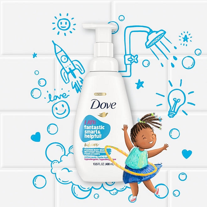 Dove Kids Care Foaming Body Wash, Variety Pack, 13.5 fl. oz., 3 pk. - Image 6