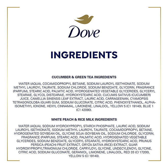 Dove Refresh & Rebalance Body Wash, 30.6 fl. oz., 2 pk. - Image 3