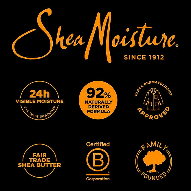 Shea Moisture African Black Soap Calm and Clearing Body Wash, 18 fl. oz., 2pk. - Image 9