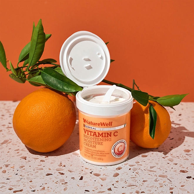 NatureWell Vitamin C Brightening Moisture Cream, 16 oz. - Image 8