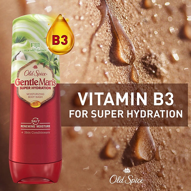 Old Spice Gentle Man's Super Hydration Body Wash, 20 fl. oz., 2pk. - Image 6