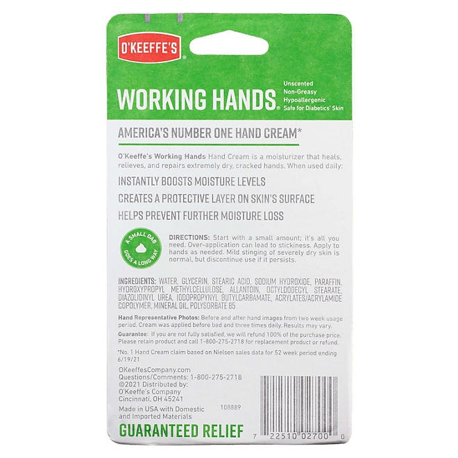 O'Keeffe's Working Hands, 2.7 oz., 3 pk. - Image 6