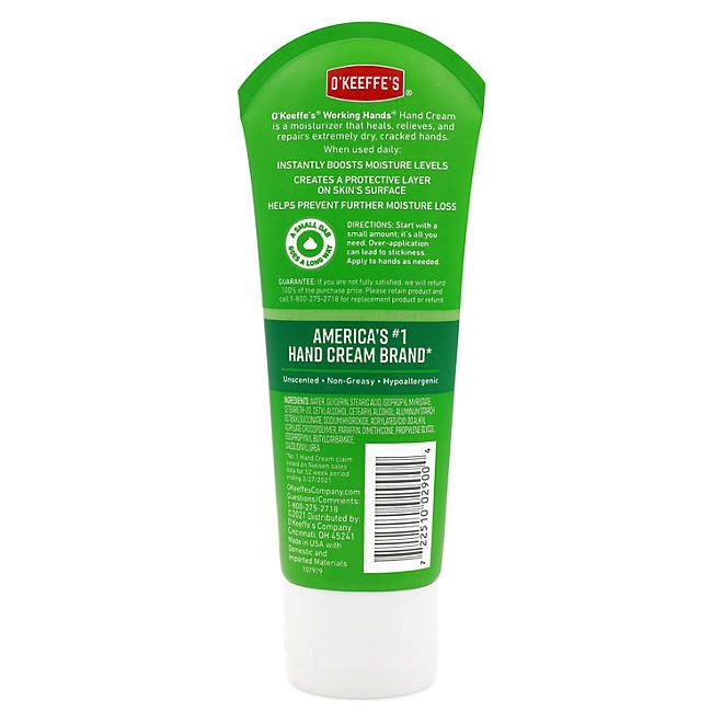 O'Keeffe's Working Hands Hand Cream, 3 oz., 3 pk. - Image 4