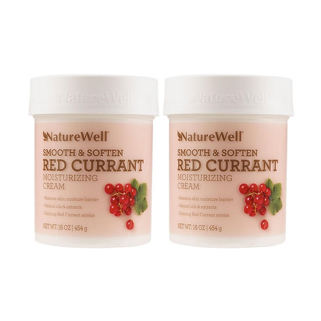 NatureWell Red Currant Moisturizing Cream, 16 oz., 2 pk. - Image 2
