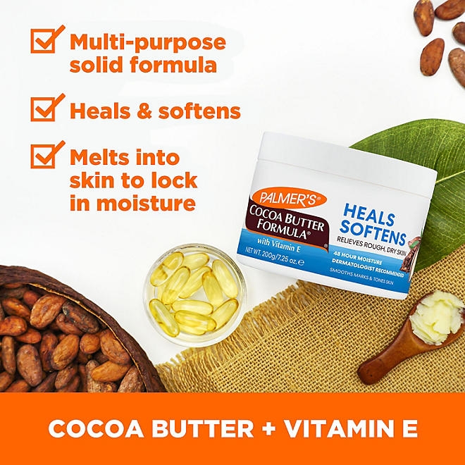 Palmer's Cocoa Butter Formula Jar with Vitamin E, 7.25 oz., 3 pk. - Image 5
