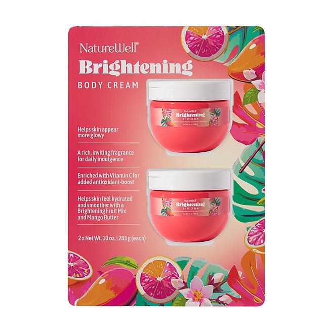 NatureWell Brightening Body Cream, 10 oz., 2 pk. - Image 2