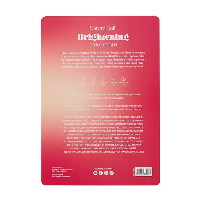NatureWell Brightening Body Cream, 10 oz., 2 pk. - Image 5