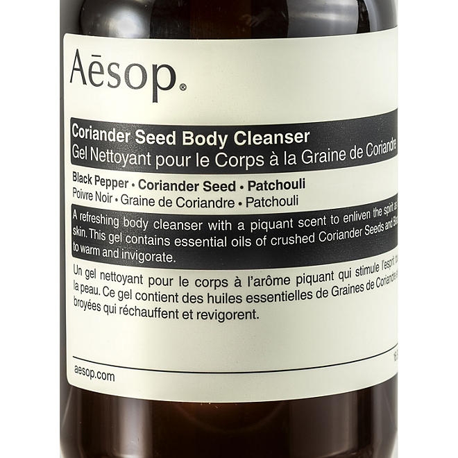 Aesop Corriander Seed Body Cleanser, 16.9 fl. oz. - Image 7