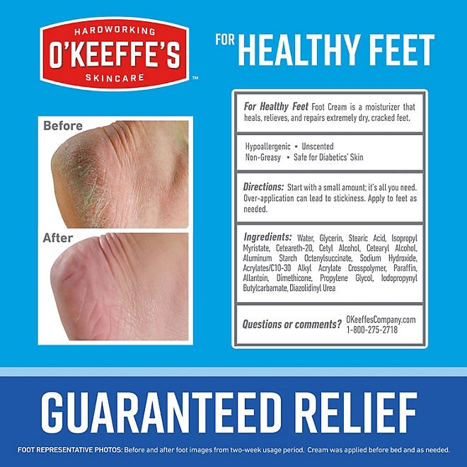 O'Keeffe's Healthy Feet and Lip Repair Variety Kit - Image 10