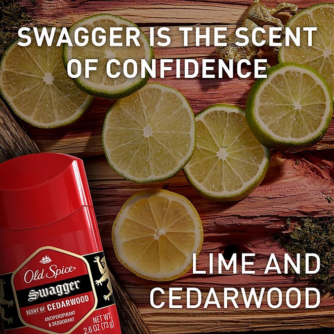 Old Spice Swagger Antiperspirant & Deodorant for Men, 2.6 oz., 5 pk. - Image 4