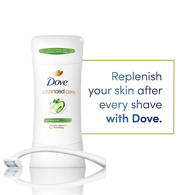 Dove Advanced Care Antiperspirant Deodorant, 2.6 oz., 4 pk. - Image 4