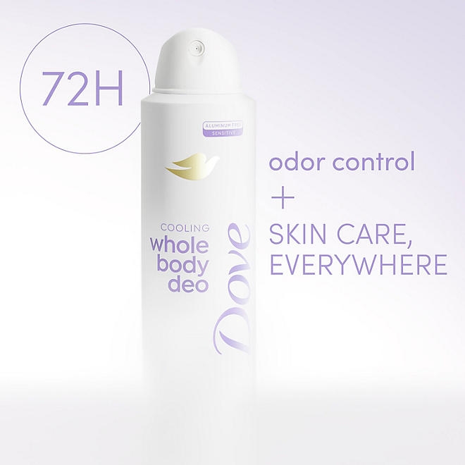 Dove Whole Body Cooling Deodorant Spray, 4 oz., 2 pk. - Image 4