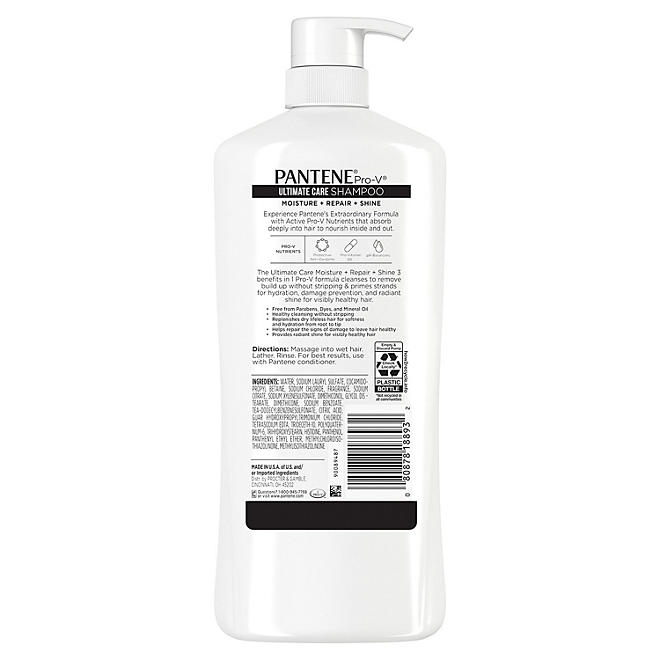 Pantene Pro-V Ultimate Care 3-in-1 Shampoo, 38.2 fl. oz. - Image 3