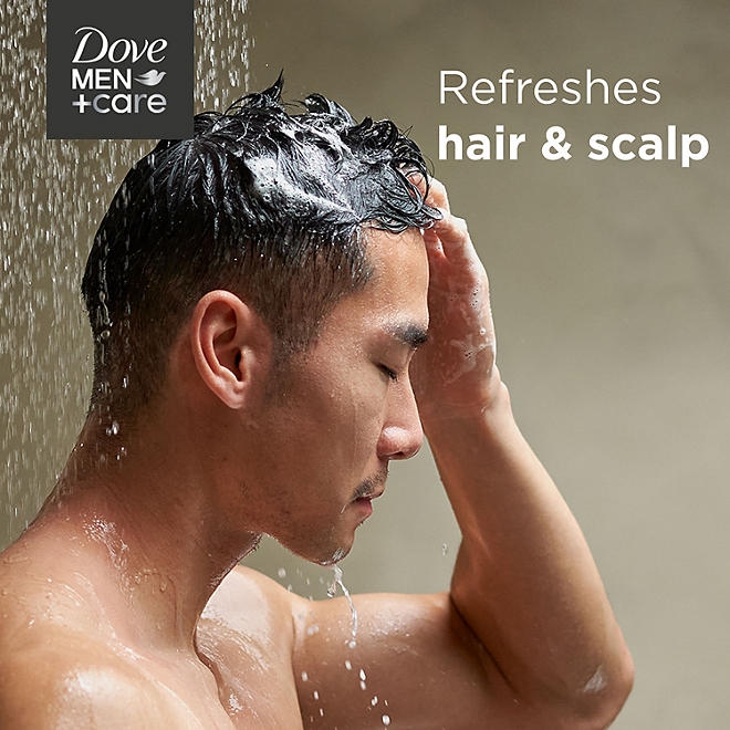 Dove Men+Care Fresh & Clean 2-in-1 Shampoo + Conditioner, 40 fl. oz. - Image 9