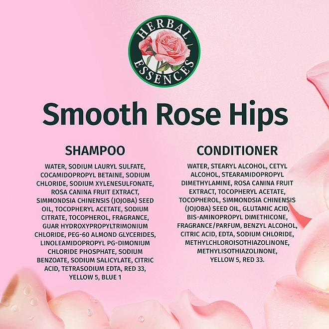 Herbal Essences Rose Hips Shampoo and Conditioner, 33.8 fl. oz., 2pk. - Image 3