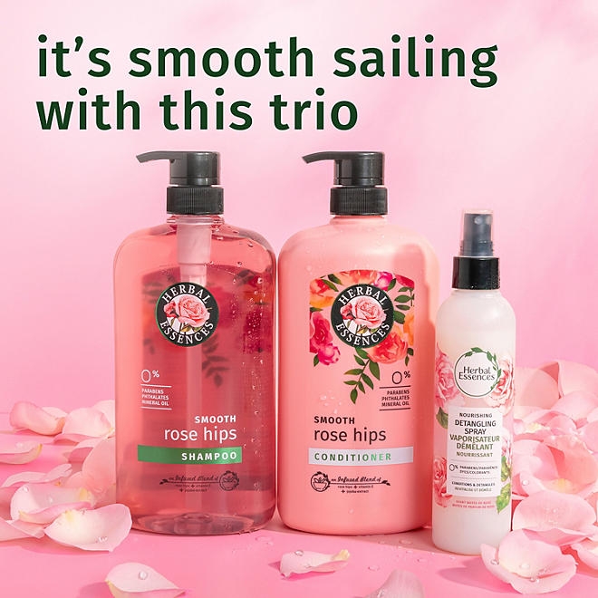 Herbal Essences Rose Hips Shampoo and Conditioner, 33.8 fl. oz., 2pk. - Image 11