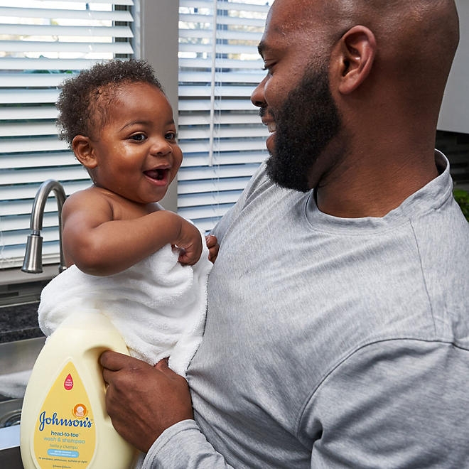 Johnson's Head-To-Toe Wash & Shampoo, 33.8 fl. oz. - Image 4