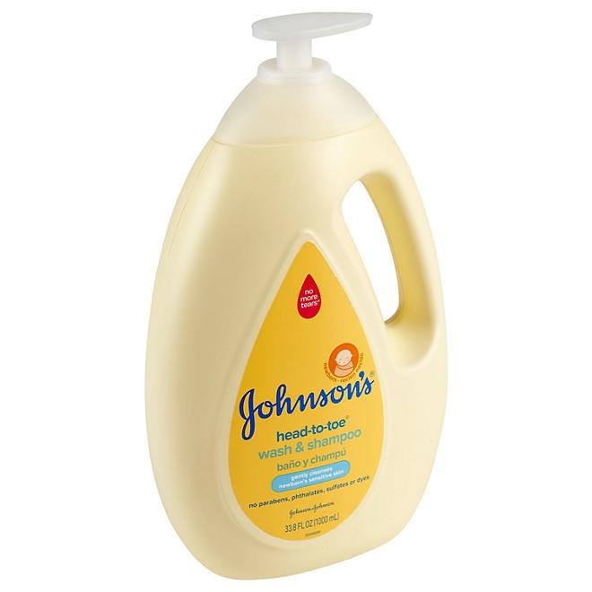 Johnson's Head-To-Toe Wash & Shampoo, 33.8 fl. oz. - Image 5