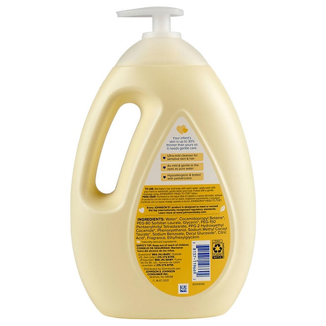 Johnson's Head-To-Toe Wash & Shampoo, 33.8 fl. oz. - Image 6