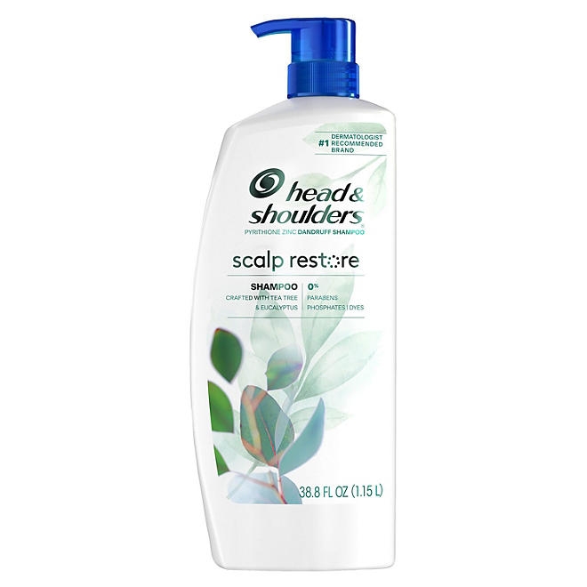 Head & Shoulders Scalp Restore Shampoo, 38.8 fl. oz. - Image 9