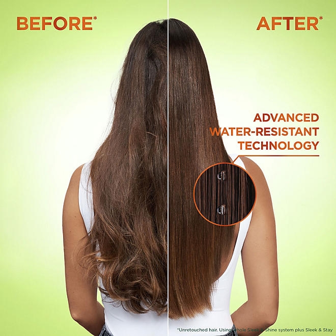 Garnier Fructis Sleek & Shine Shampoo & Conditioner, 40 fl. oz., 2 pk. - Image 7