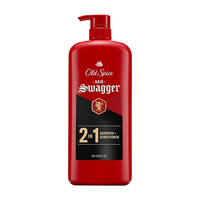Old Spice Swagger 2-in-1 Shampoo and Conditioner, 39.9 fl. oz. - Image 2
