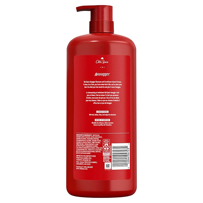 Old Spice Swagger 2-in-1 Shampoo and Conditioner, 39.9 fl. oz. - Image 11