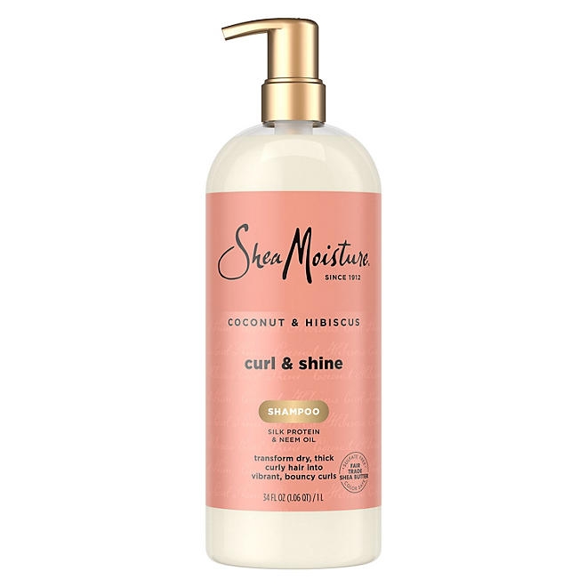 Shea Moisture Coconut Hibiscus Shampoo, 34 fl. oz. - Image 2