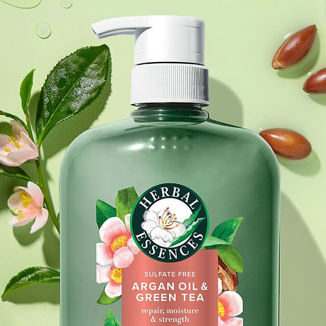 Herbal Essences Argan Oil & Green Tea Conditioner, 33.8 fl. oz. - Image 8