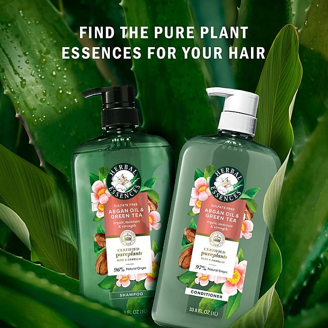 Herbal Essences Argan Oil & Green Tea Conditioner, 33.8 fl. oz. - Image 9