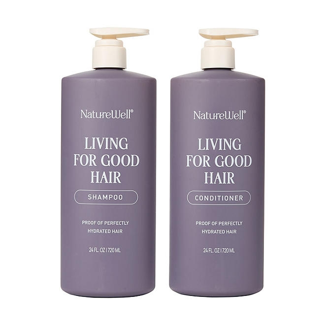 NatureWell Living For Good Shampoo & Conditioner, 24 fl. oz., 2 pk. - Image 3
