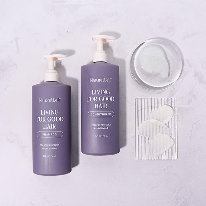 NatureWell Living For Good Shampoo & Conditioner, 24 fl. oz., 2 pk. - Image 4