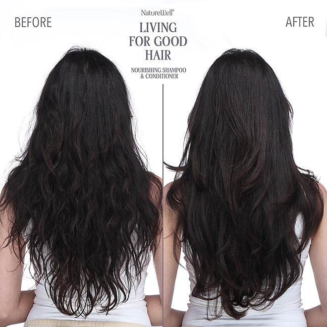 NatureWell Living For Good Shampoo & Conditioner, 24 fl. oz., 2 pk. - Image 5