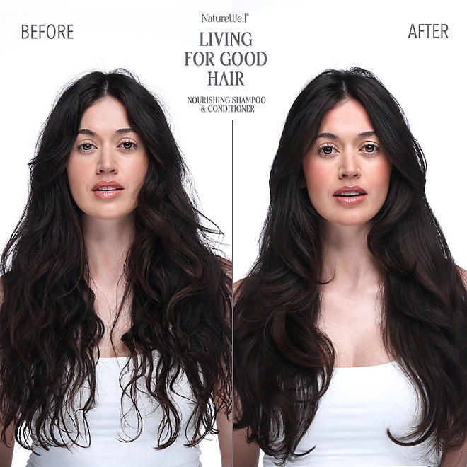 NatureWell Living For Good Shampoo & Conditioner, 24 fl. oz., 2 pk. - Image 6