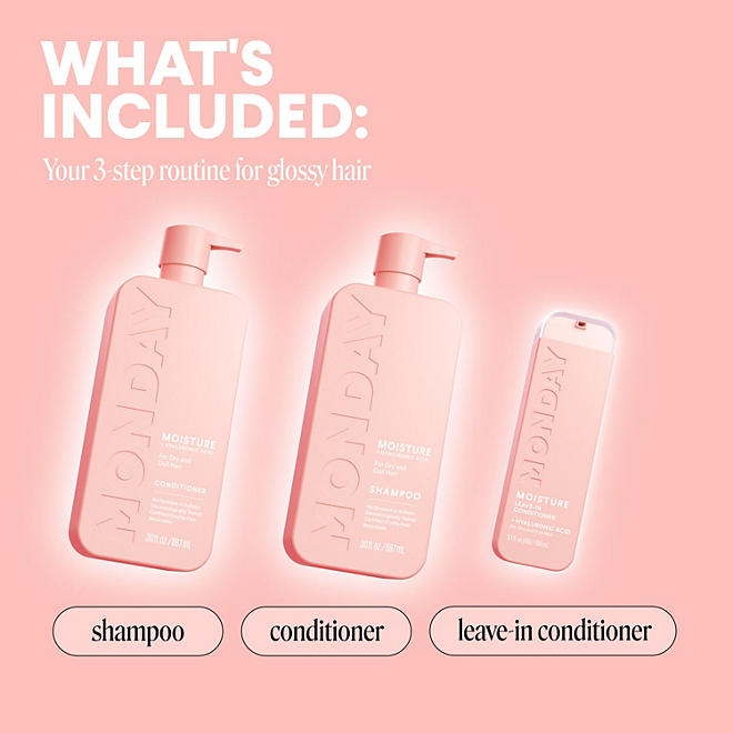 MONDAY Haircare ULTIMATE MOISTURE Gift Set - Image 5