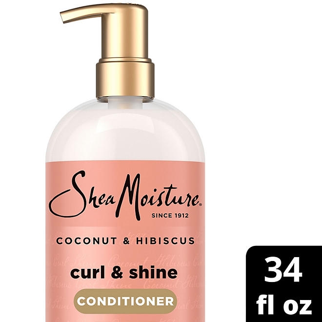 Shea Moisture Coconut Hibiscus Conditioner, 34 fl. oz. - Image 10