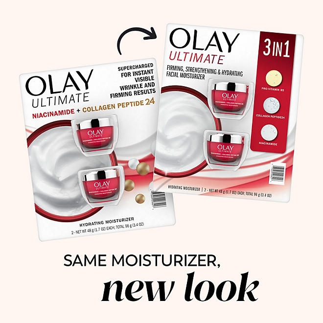 Olay Ultimate 3-in-1 Hydrating Moisturizer, 1.7 oz., 2 pk. - Image 9